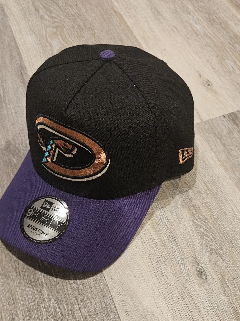 New Era Black and Purple Arizona Diamondbacks 9FORTY Hat